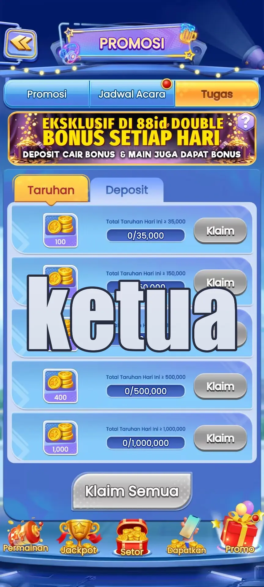 ketua Masuk